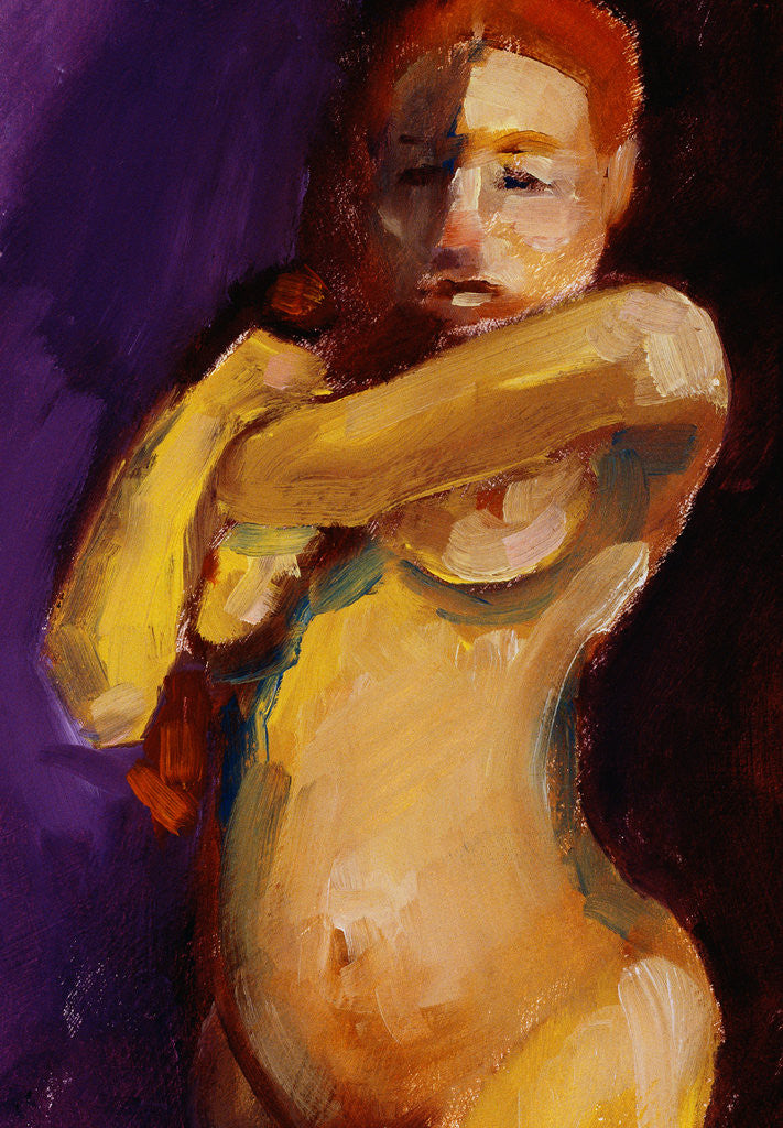Detail of Figure Study by Lou Wall