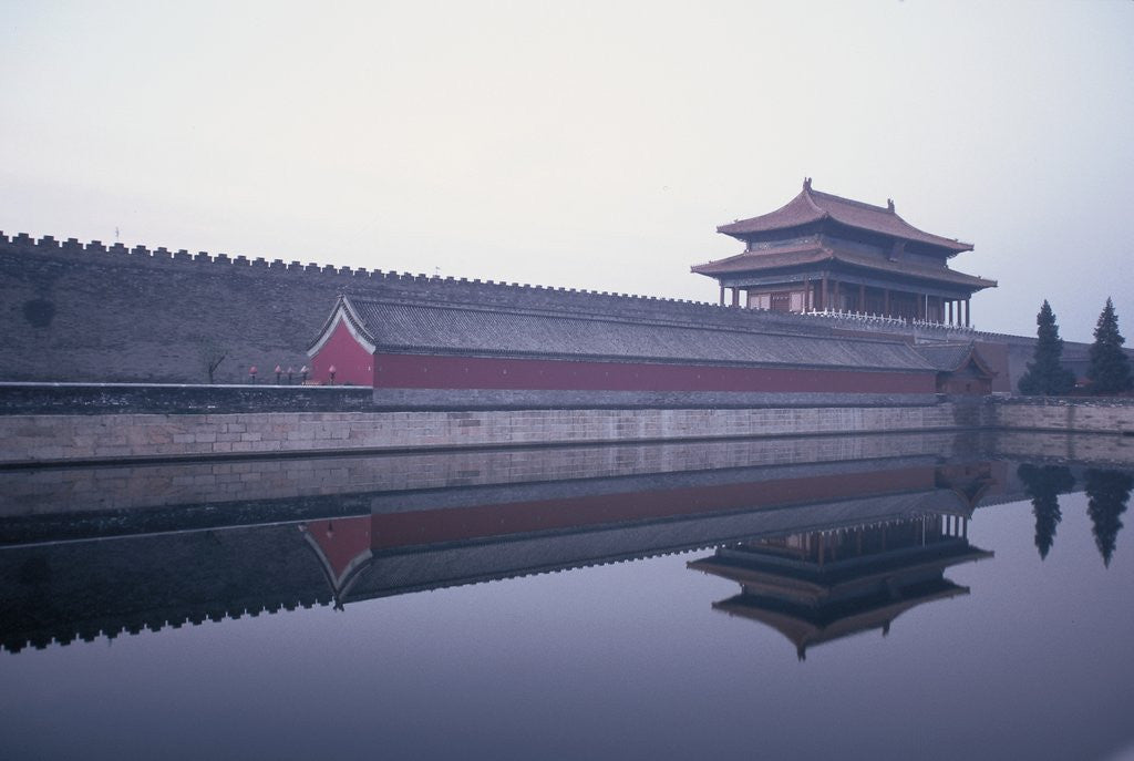Detail of Moat Surrounding Forbidden City by Corbis