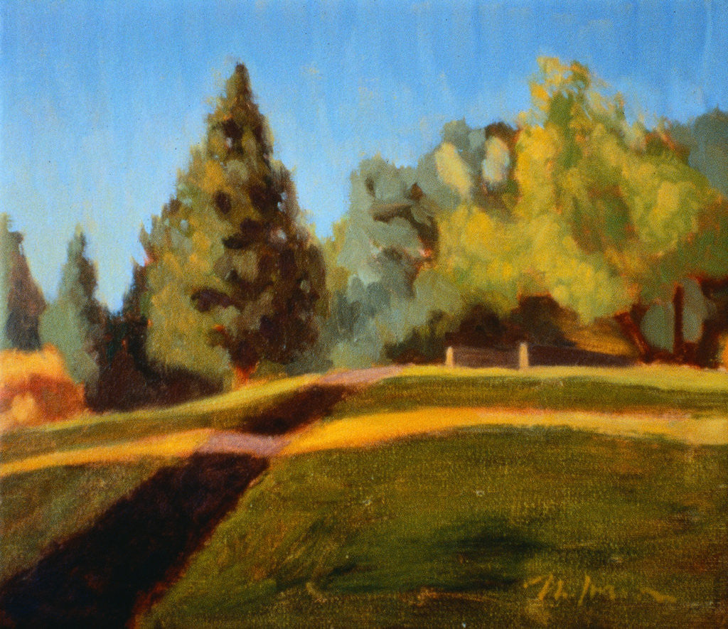 Detail of Woodland Park Hill, North by Mary Iverson
