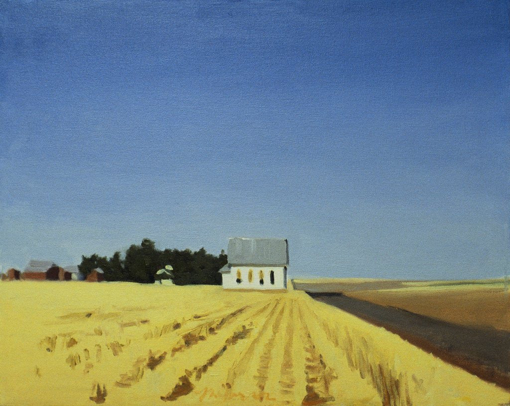 Detail of Old Church, Moses Lake by Mary Iverson