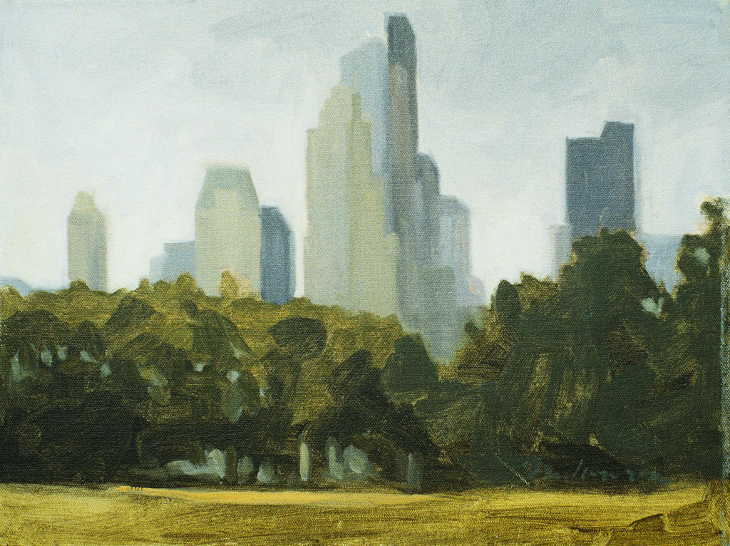 Detail of Central Park Skyline by Mary Iverson