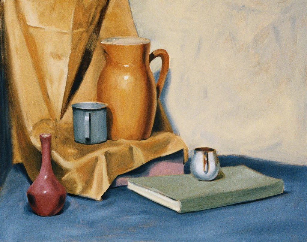 Detail of Still Life with Book by Mary Iverson