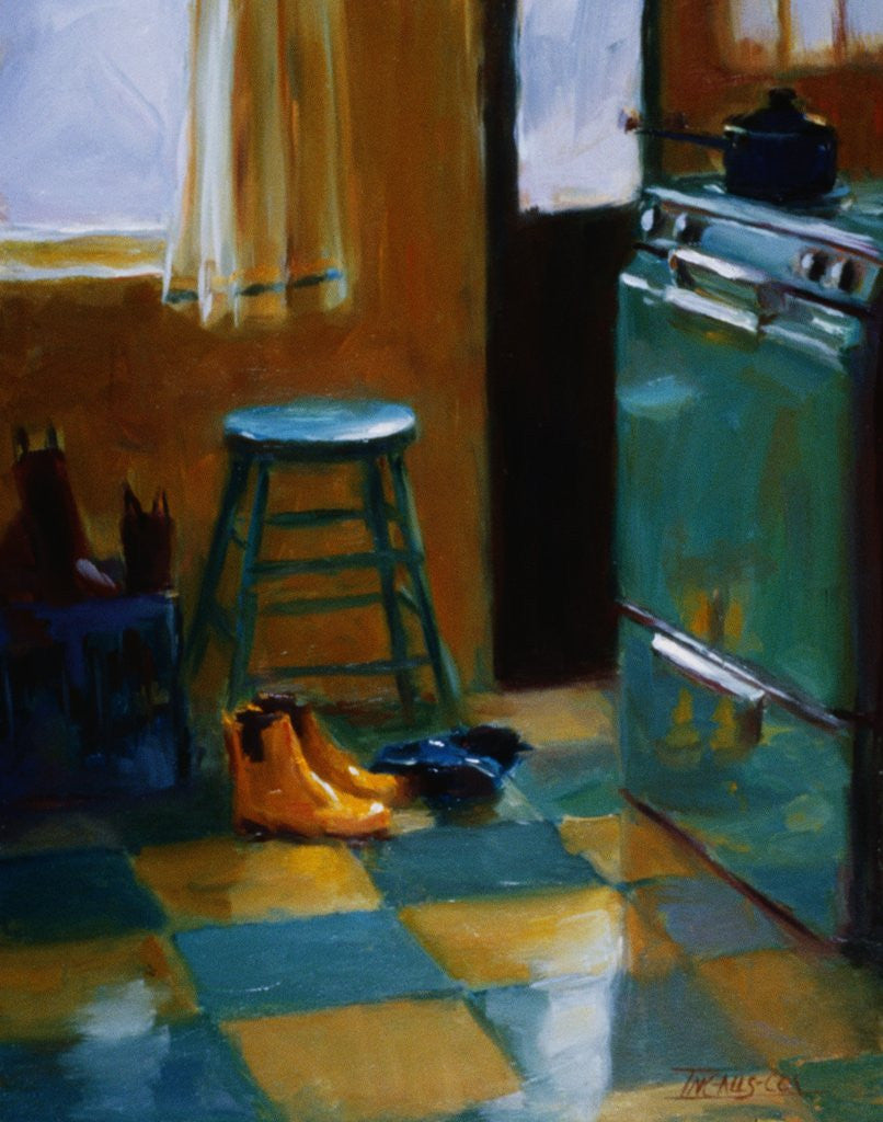 Detail of Nannette's Kitchen by Pam Ingalls