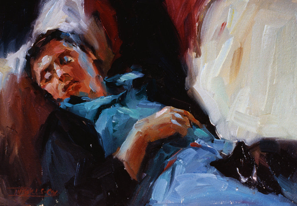 Detail of Sleepy Saturday by Pam Ingalls