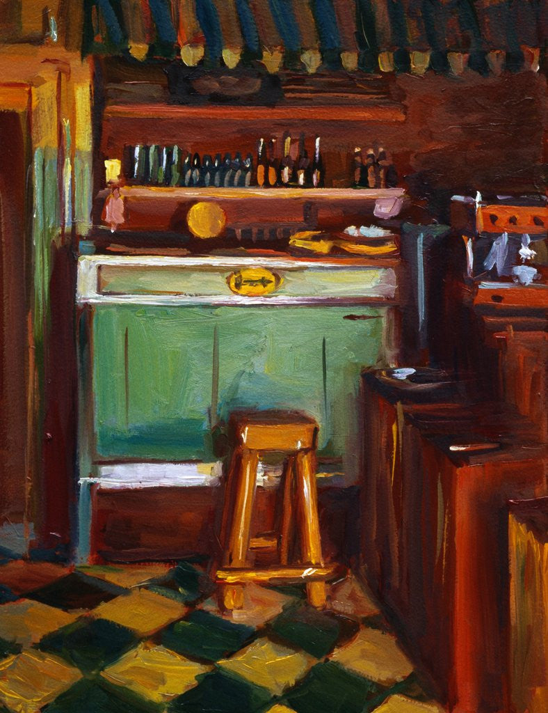 Detail of Kampala Bar by Pam Ingalls