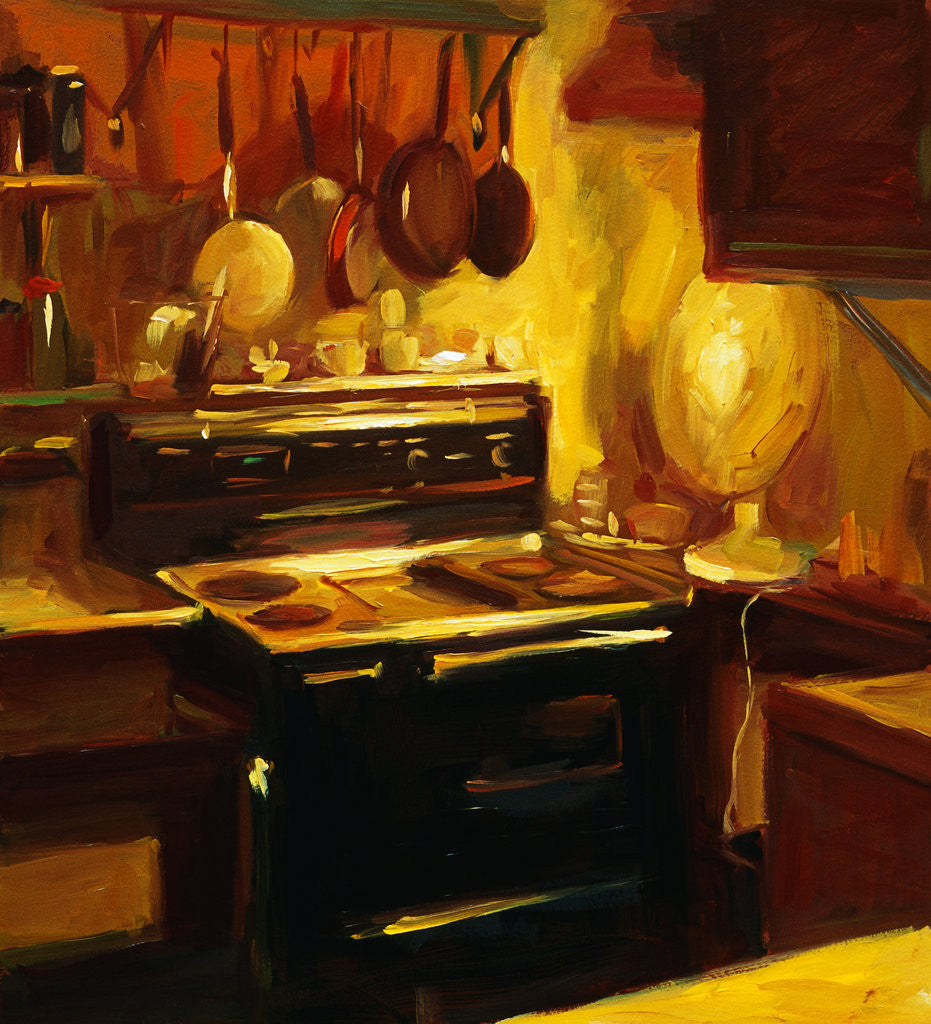 Detail of Warm Kitchen by Pam Ingalls