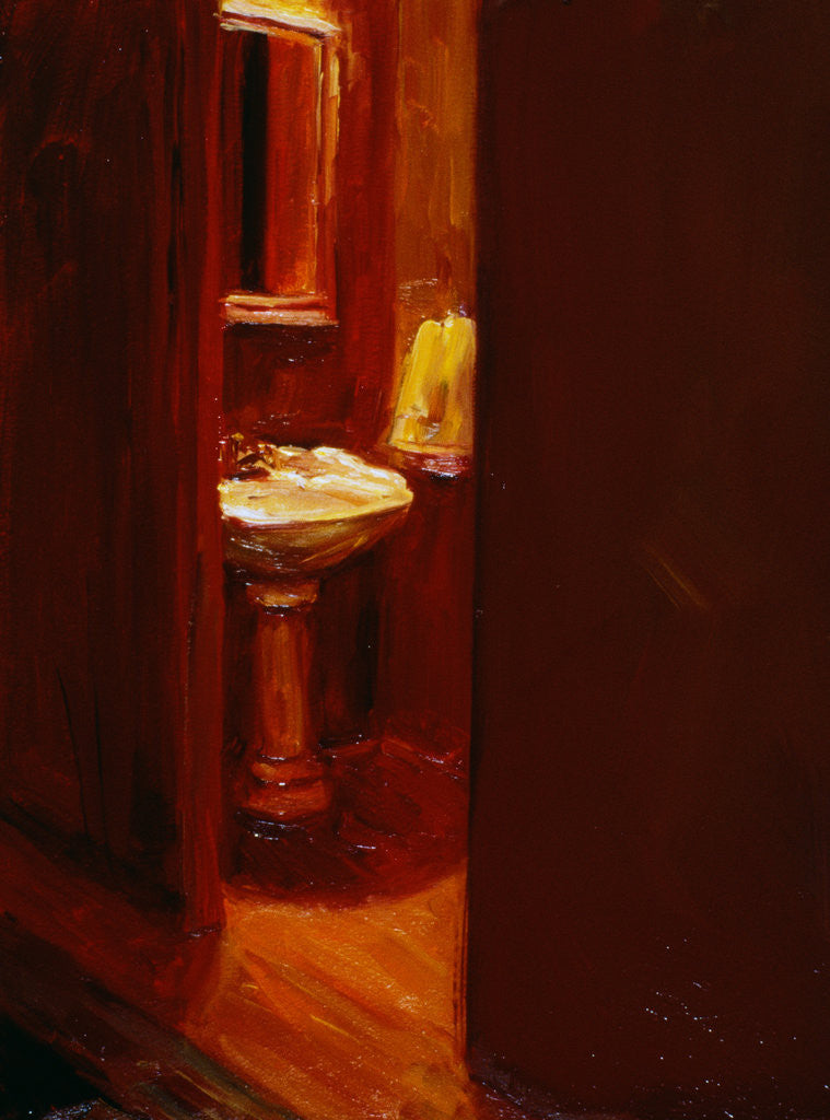 Detail of Guest Bathroom by Pam Ingalls