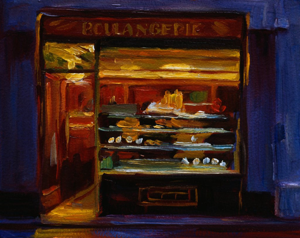 Detail of Boulangerie by Pam Ingalls