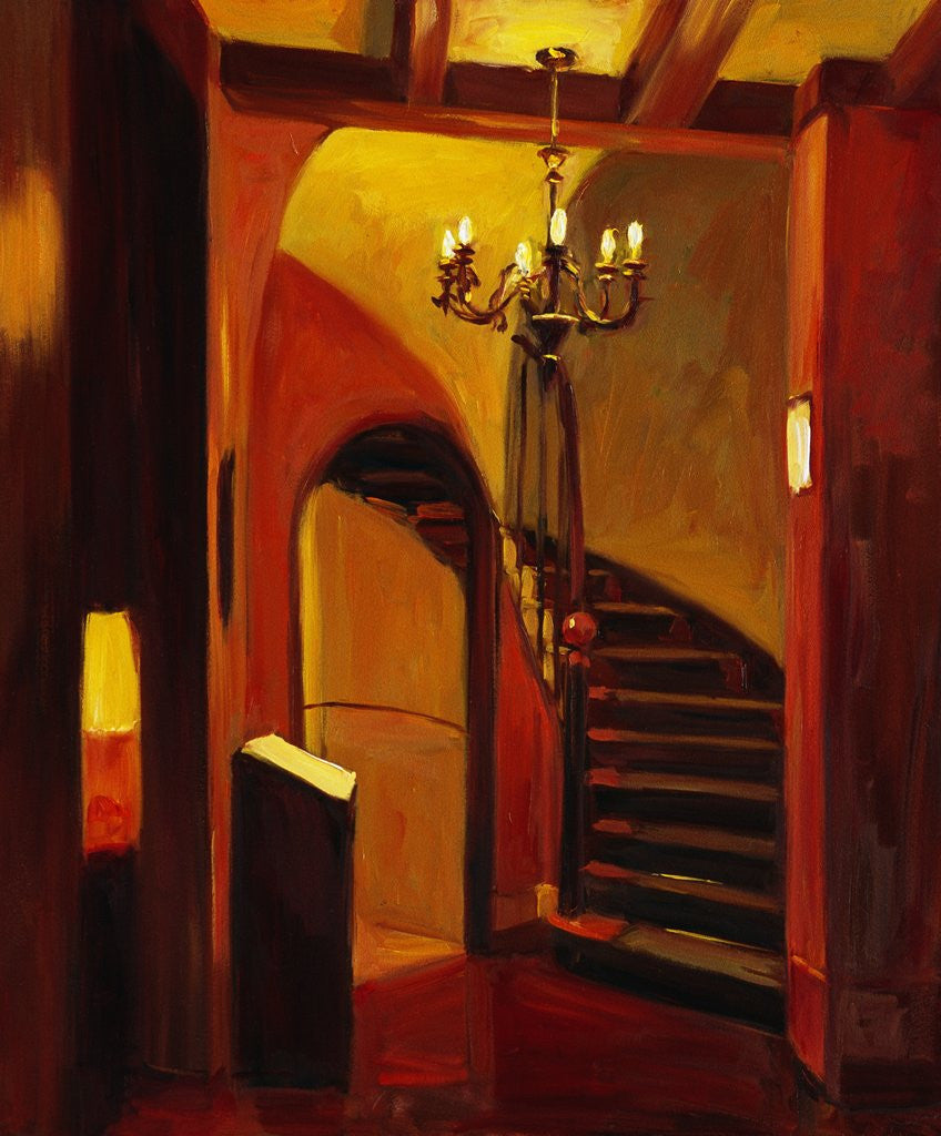 Detail of Stairs in Florence by Pam Ingalls