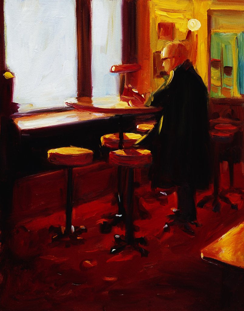 Detail of Tram Station Cafe, London by Pam Ingalls