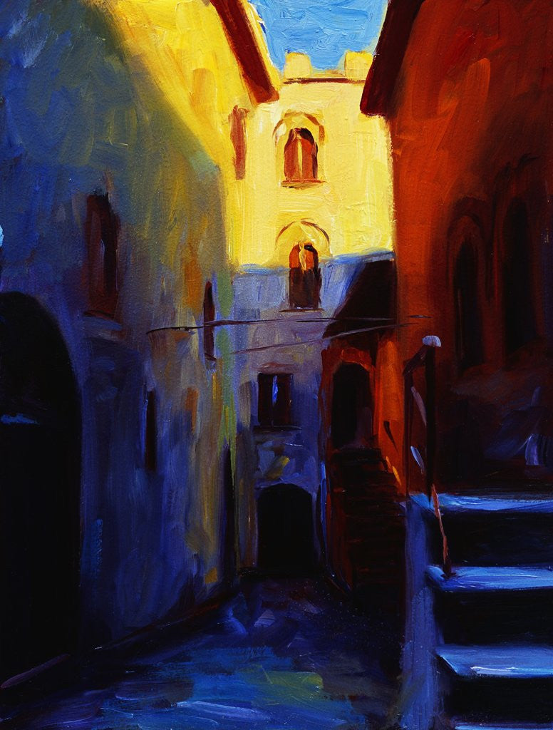 Detail of Gomici Castle by Pam Ingalls