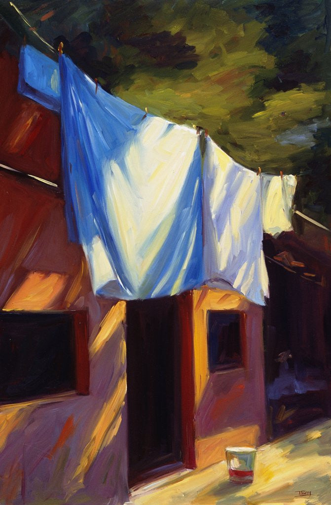 Detail of Sheets of Italy by Pam Ingalls