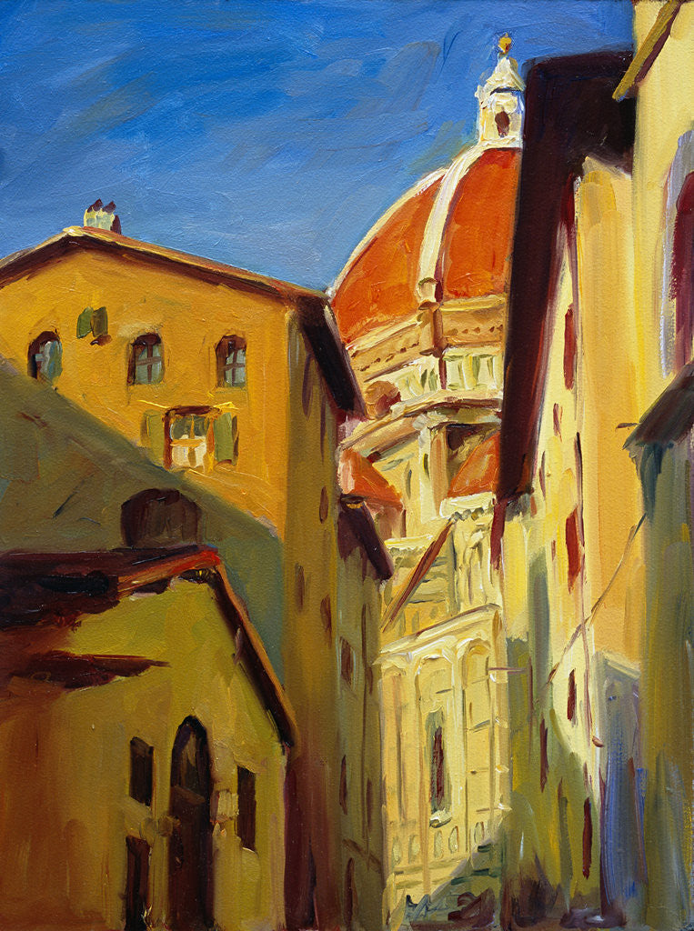 Detail of Peaking Duomo by Pam Ingalls