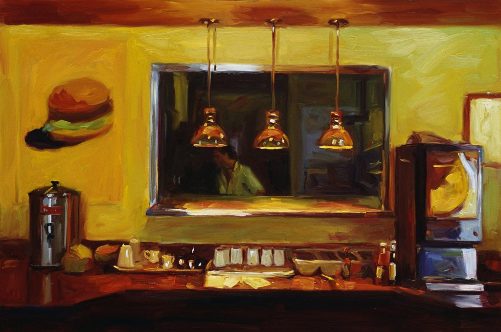 Detail of Burger Joint by Pam Ingalls
