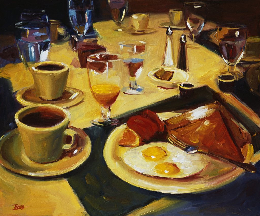 Detail of Breakfast by Pam Ingalls