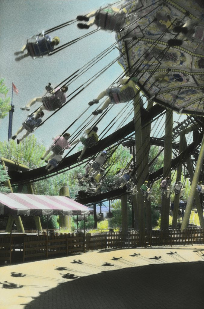 Detail of Hershey Swings by Kim Koza