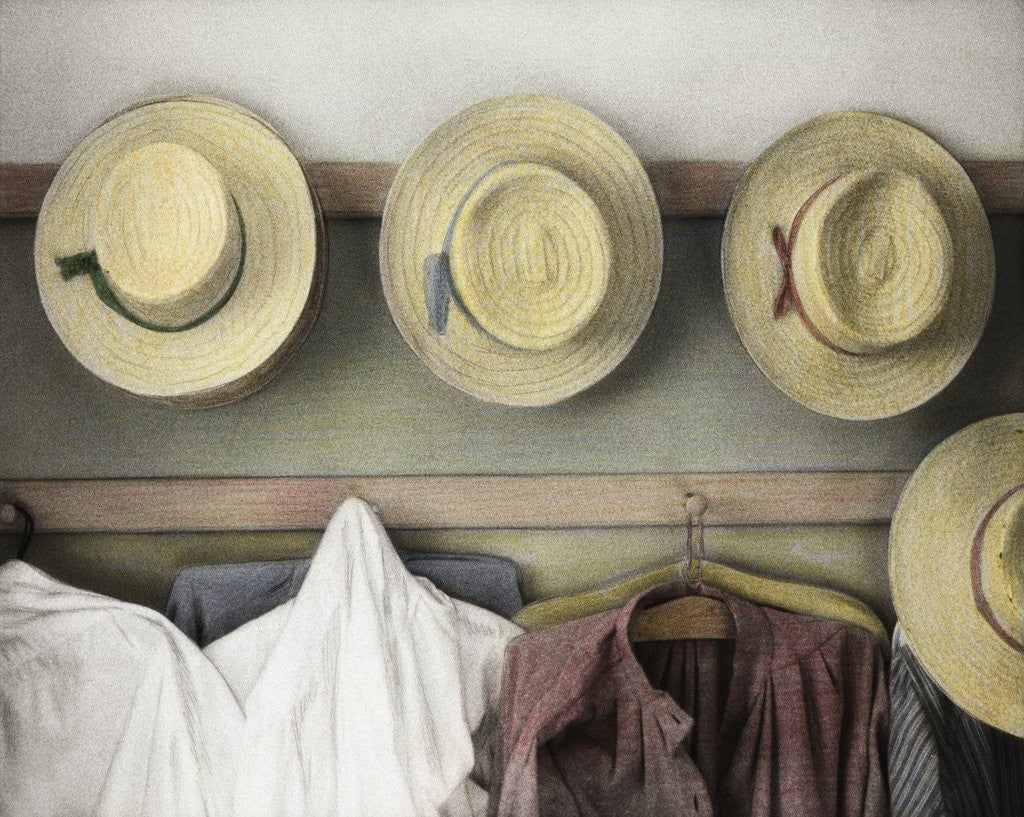 Detail of Amish Study #18 by Kim Koza