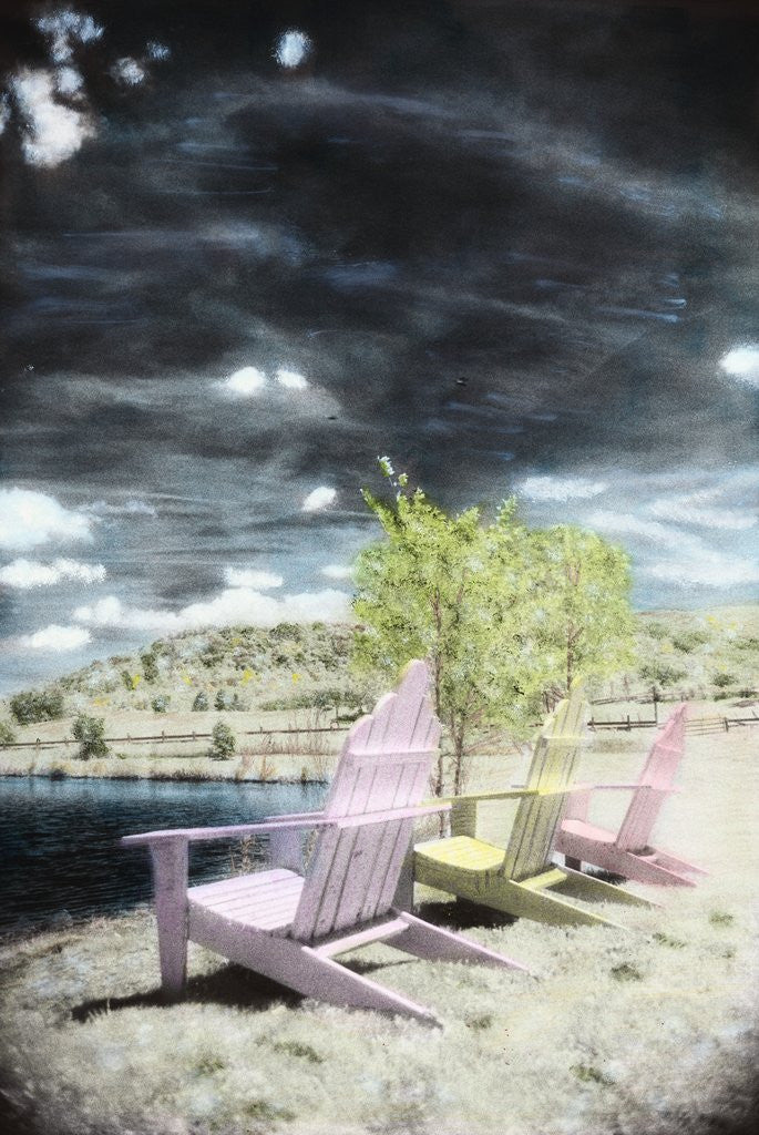 Detail of Beach Chairs by Kim Koza