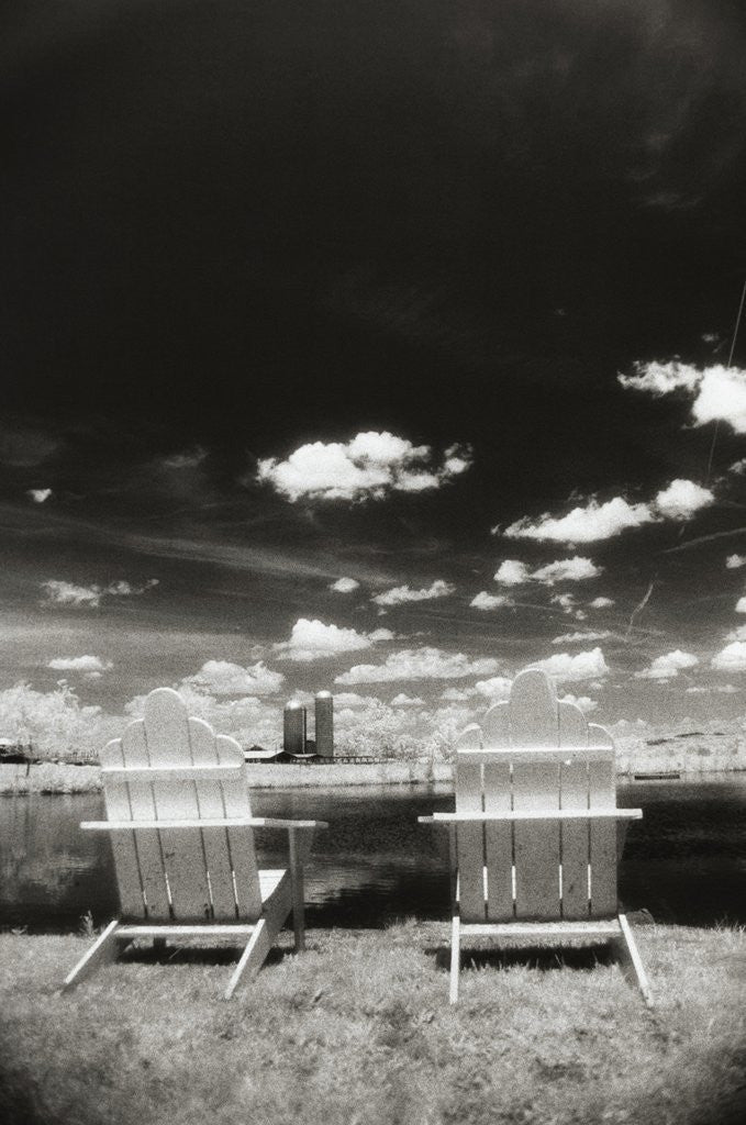 Detail of Two Beach Chairs by Kim Koza