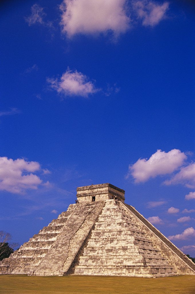 Detail of Clouds Hanging Over Pyramid of Kukulcan by Anonymous