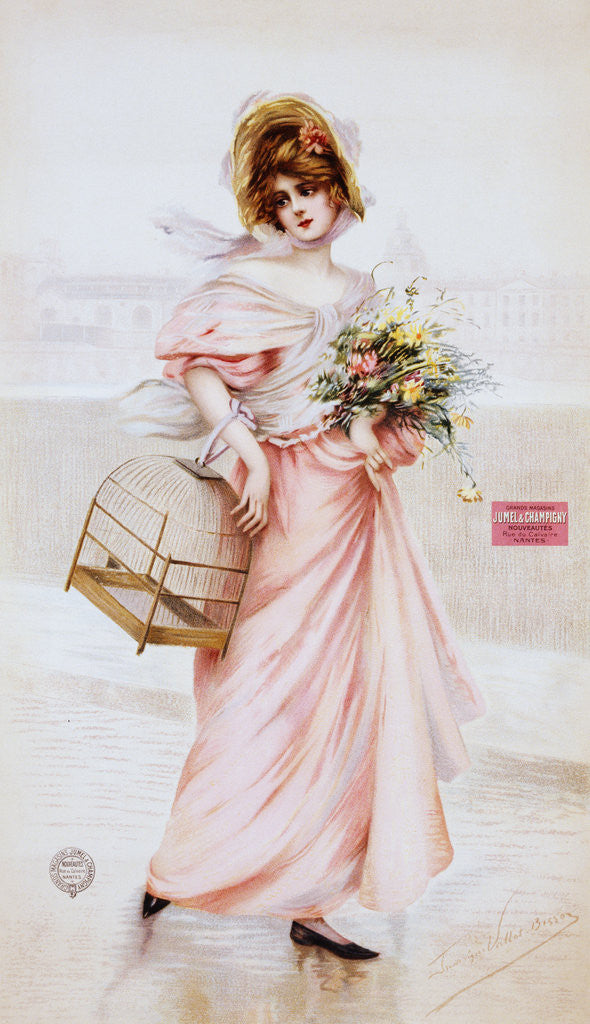 Detail of Champigny Poster by Frederique Bisson-Vallet