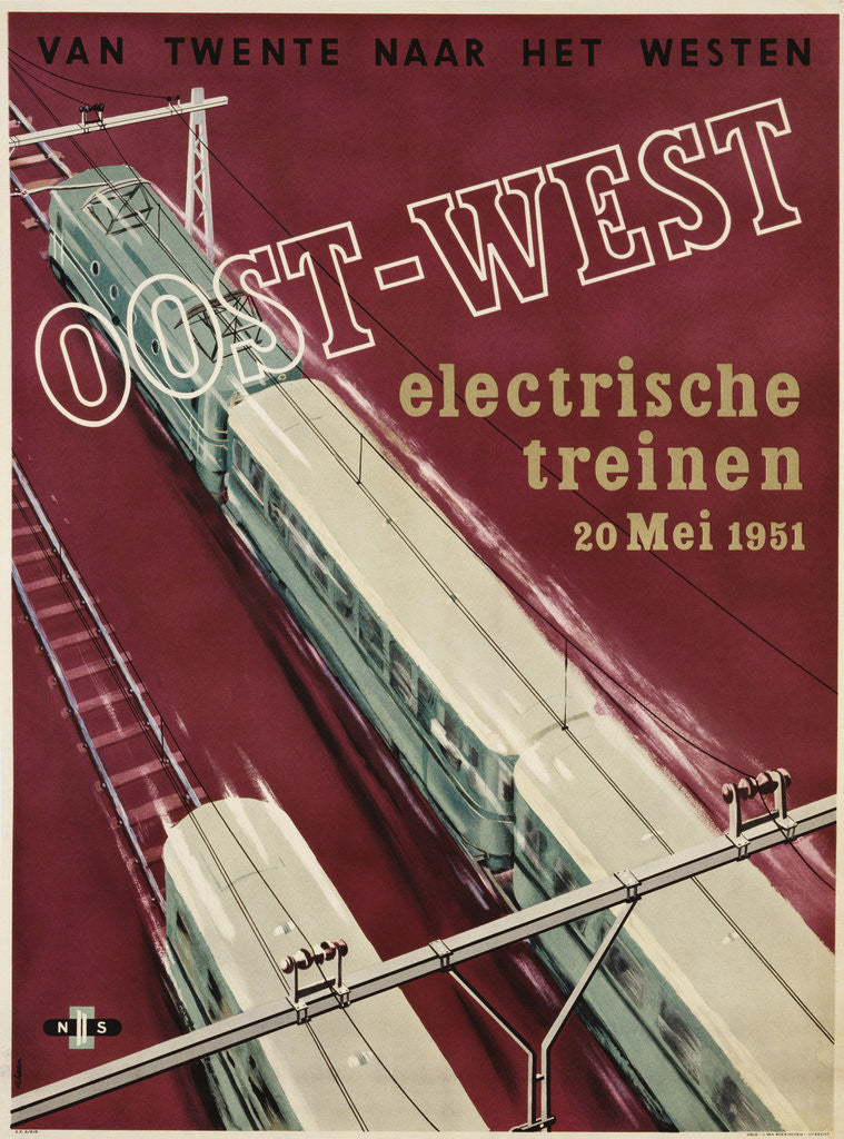 Detail of Oost-West Poster by Dehaan