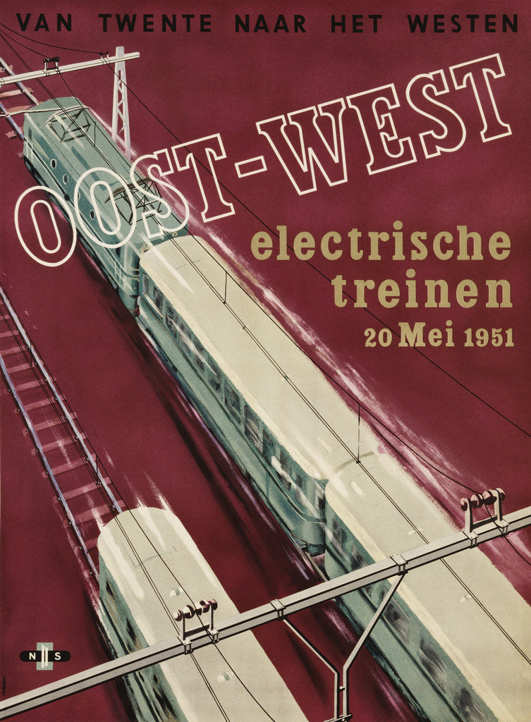 Detail of Oost-West Poster by Dehaan