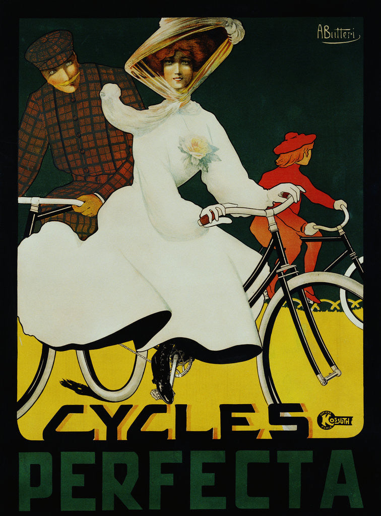 Detail of Cycles Perfecta Poster by A. Butteri