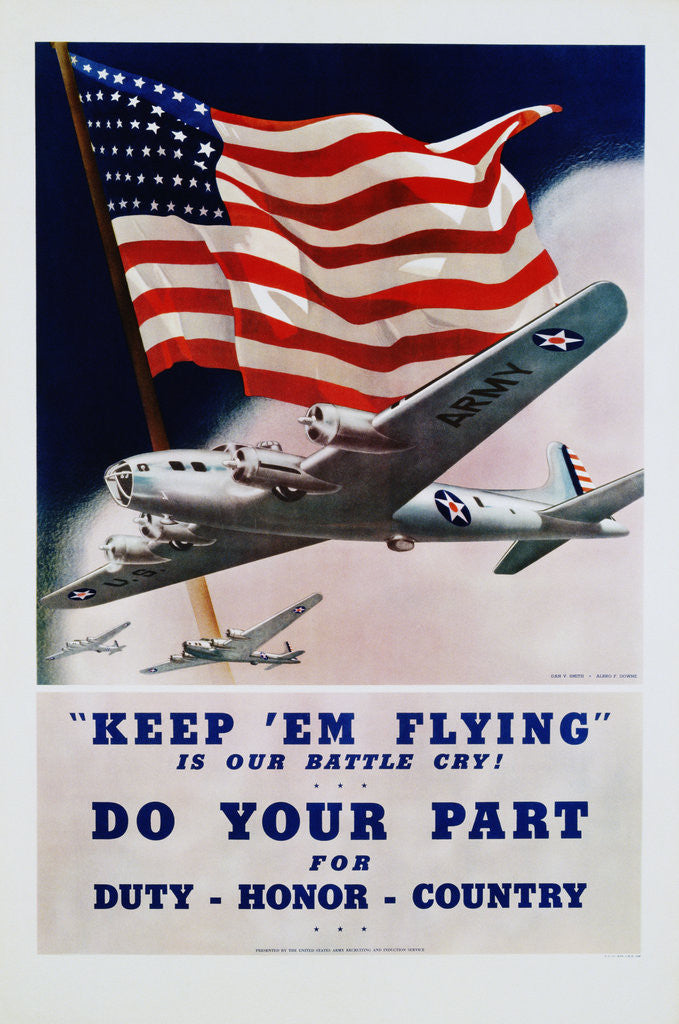 Detail of Do Your Part Poster by Dan V. Smith and Albro F. Downe by Corbis
