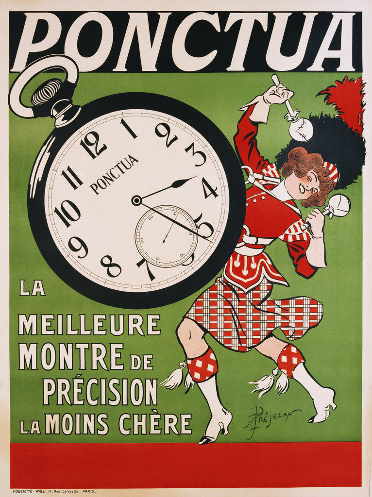 Detail of Ponctua Poster by Rene Prejelan
