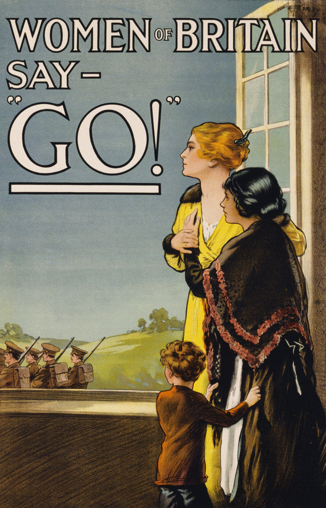 Detail of Women of Britain Say - 