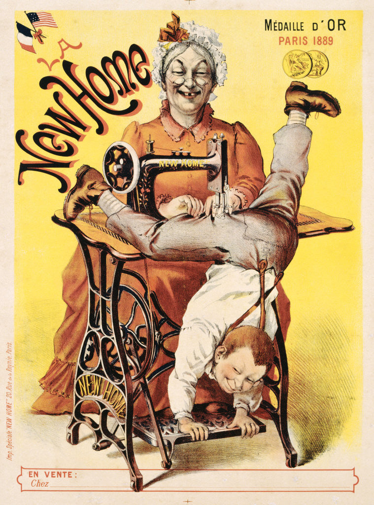 Detail of New Home Poster by Anonymous