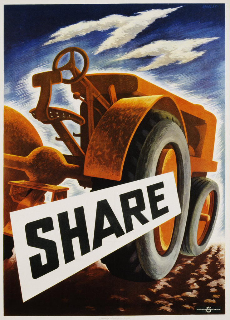 Detail of Share Poster by Morley