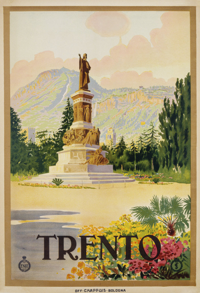 Detail of Trento Travel Poster by Corbis