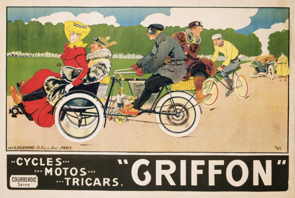 Detail of Griffon Poster by Walter Thor