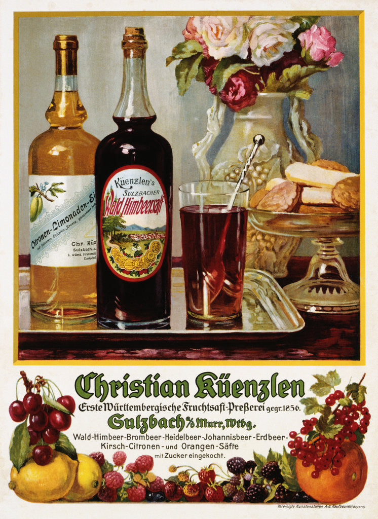 Detail of Christian Kuenzlen Poster by Anonymous