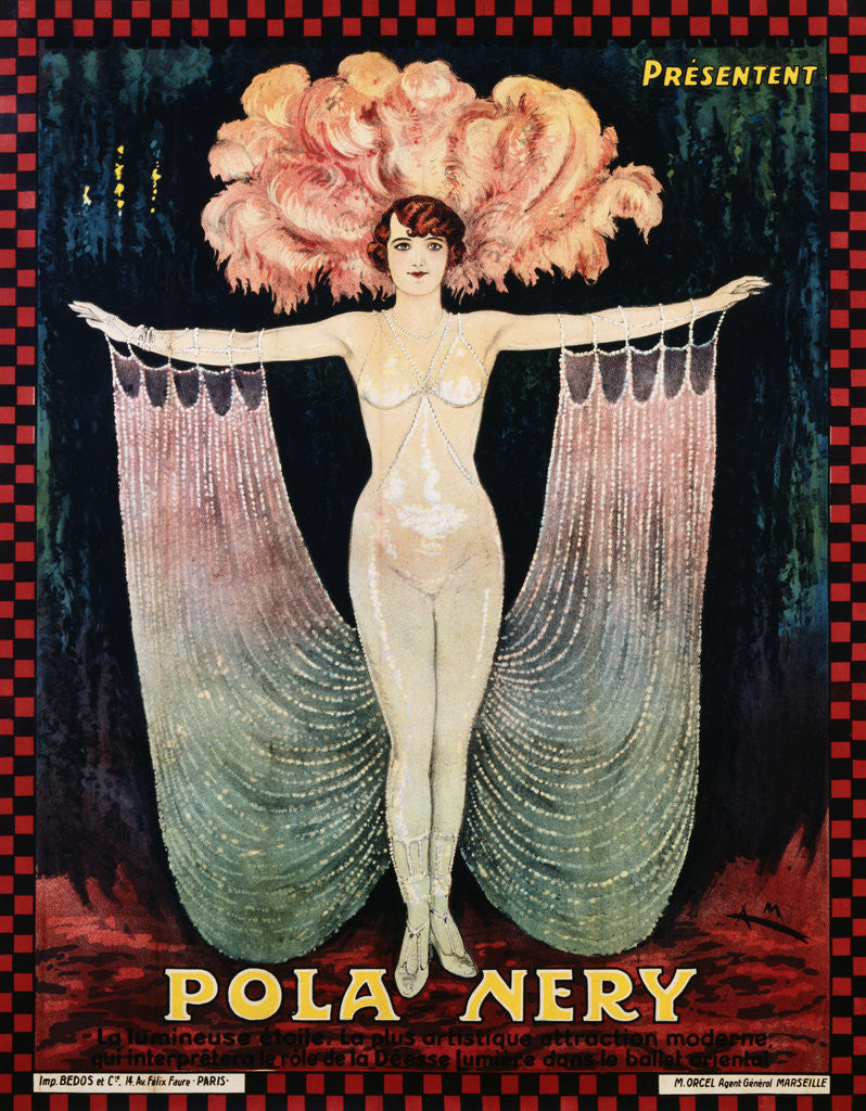 Detail of Pola Nery Poster by Anonymous