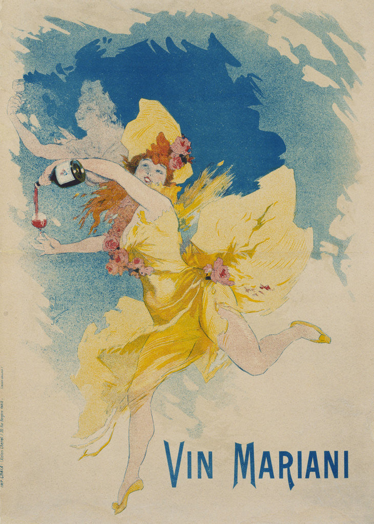 Detail of Vin Mariani Poster by Jules Cheret