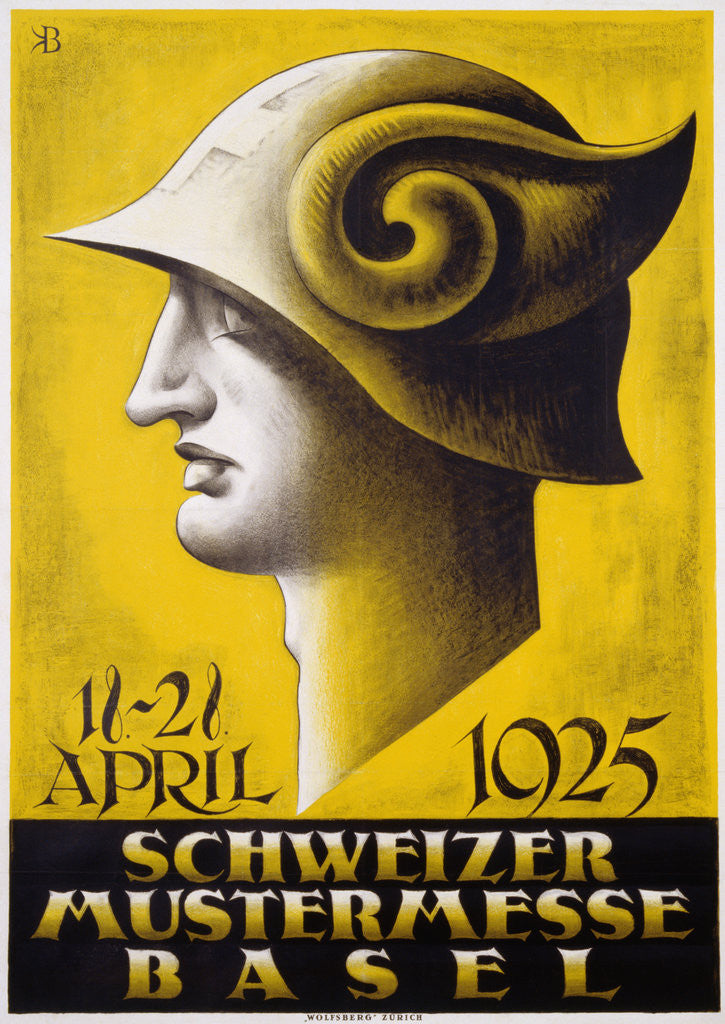 Detail of Schweizer Mustermesse Basel Poster by Anonymous