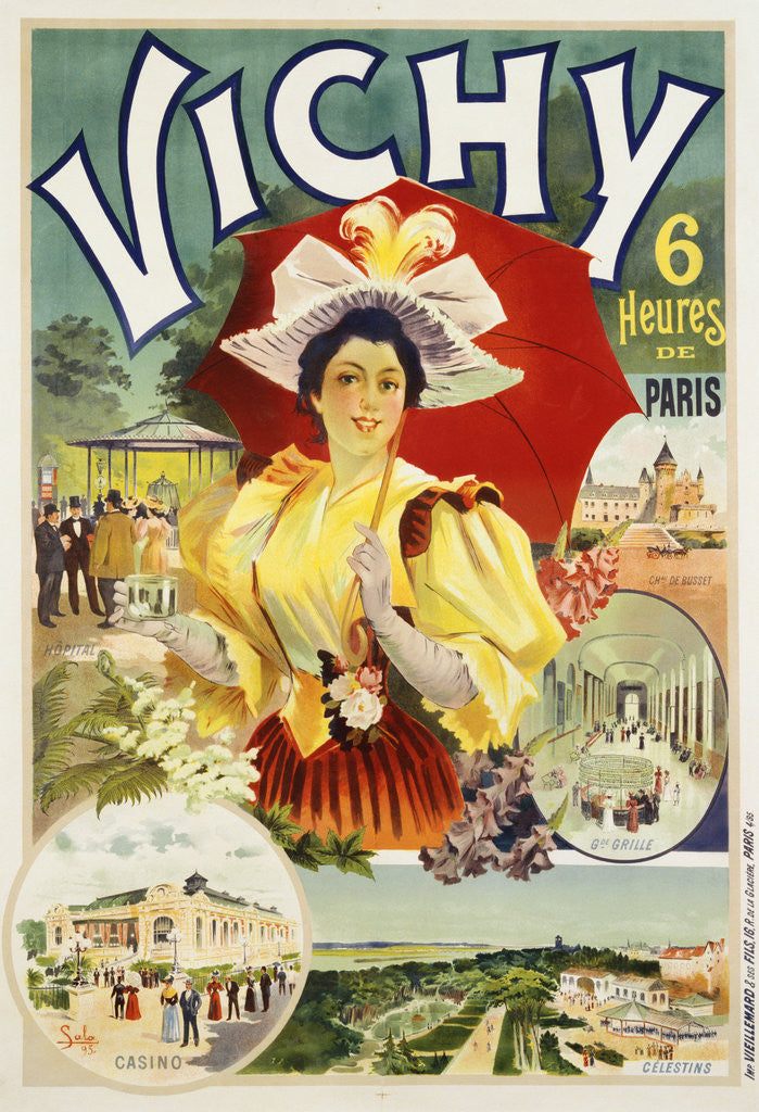 Detail of Vichy Poster by Sala
