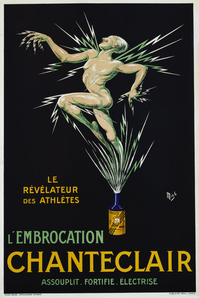 Detail of Chanteclair Poster by Mich