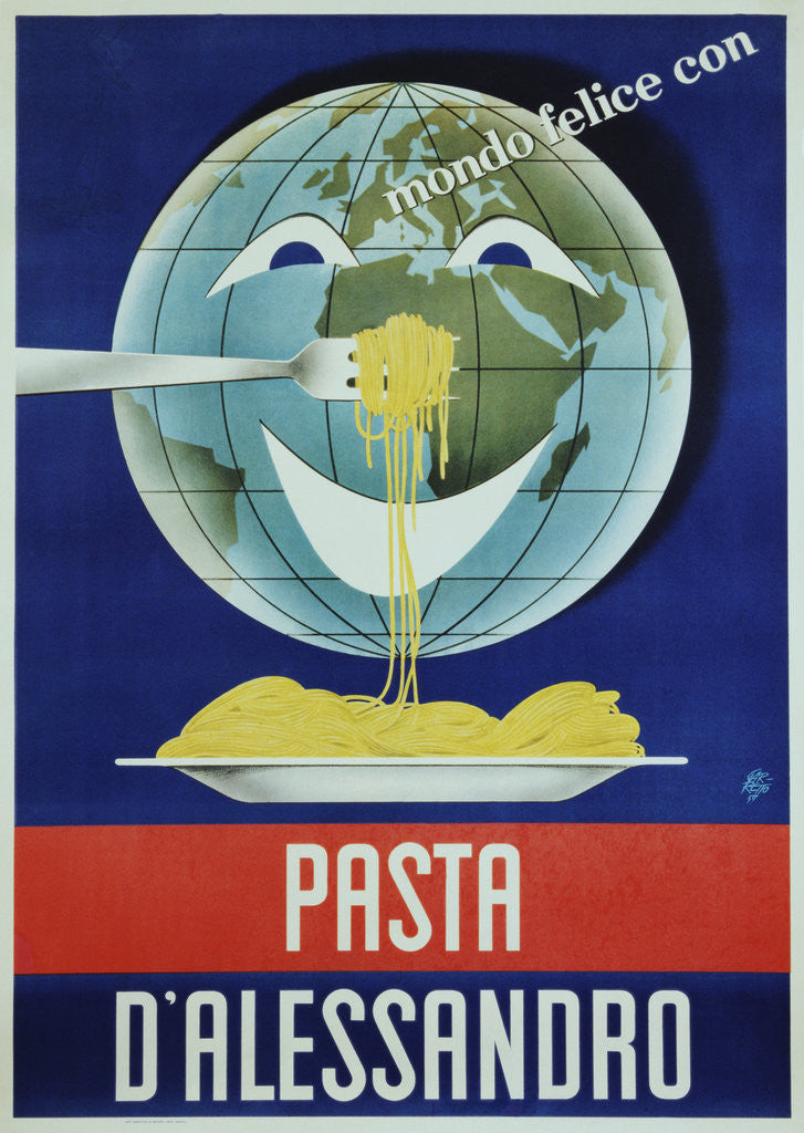 Detail of Pasta d'Alessandro Poster by Paolo Garretto