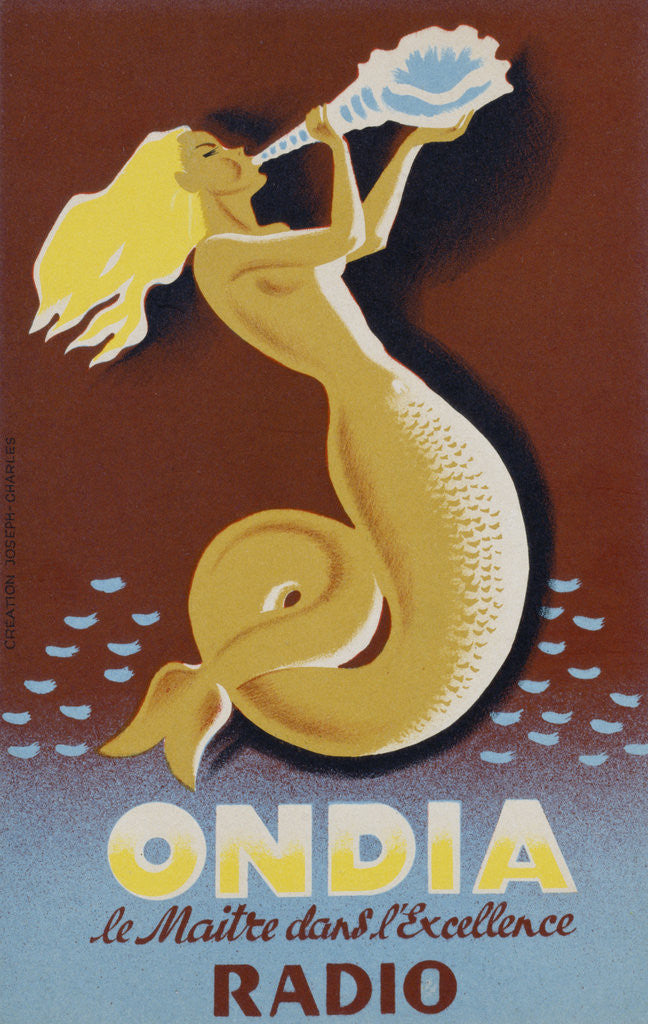 Detail of Ondia Radio Poster by Anonymous
