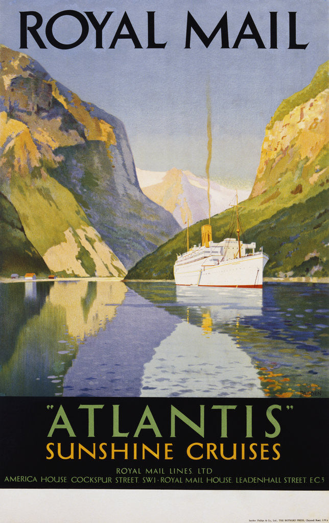 Detail of Royal Mail, Atlantis by Padden