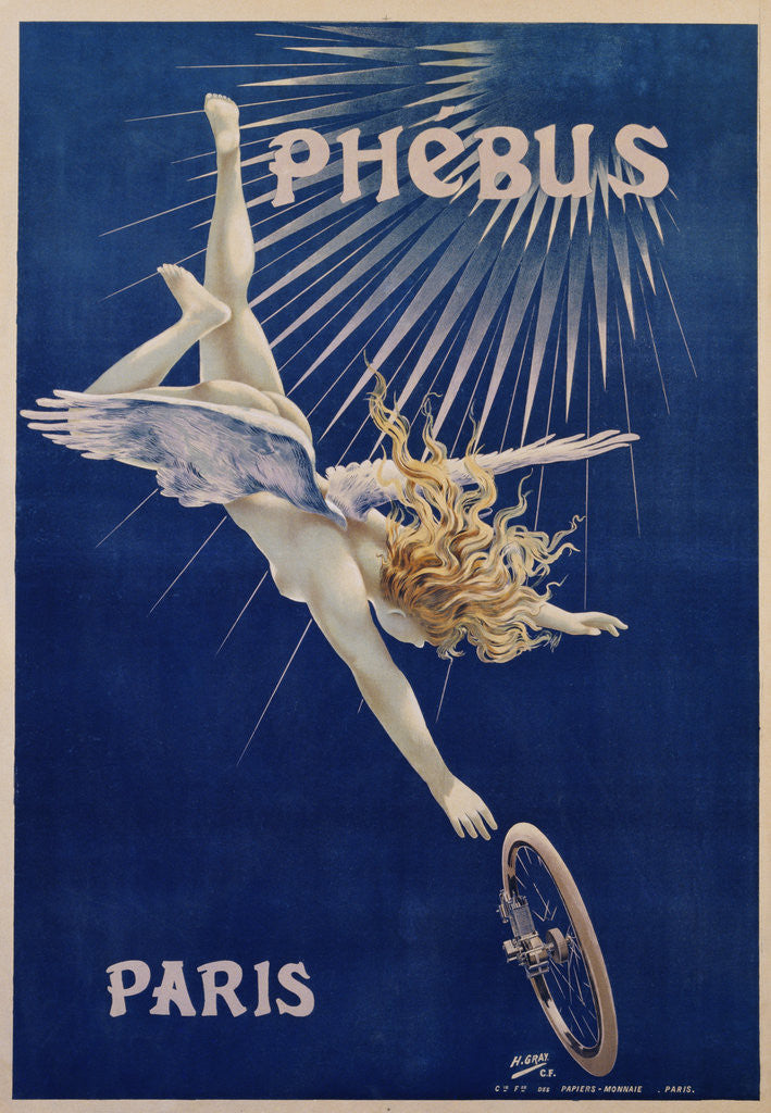 Detail of Phebus Paris Poster by Henri Gray