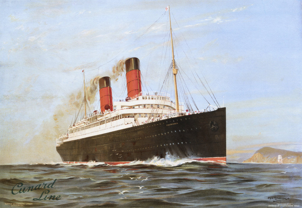 Detail of Franconia Poster by Odin Rosenvinge