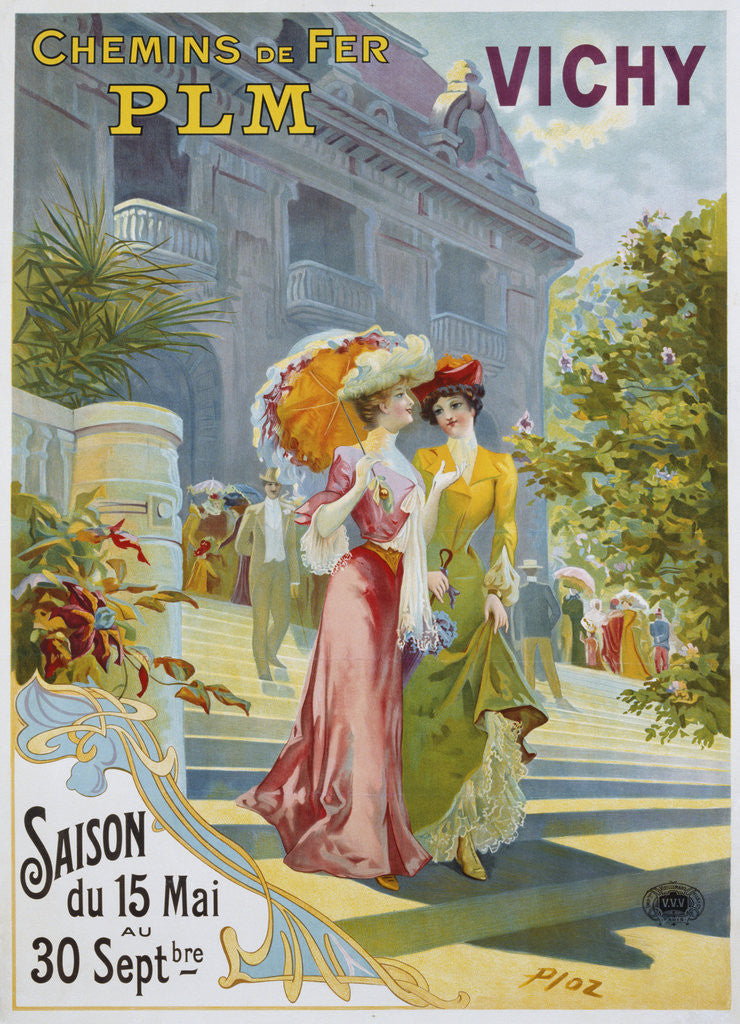 Detail of Vichy Poster by Ploz