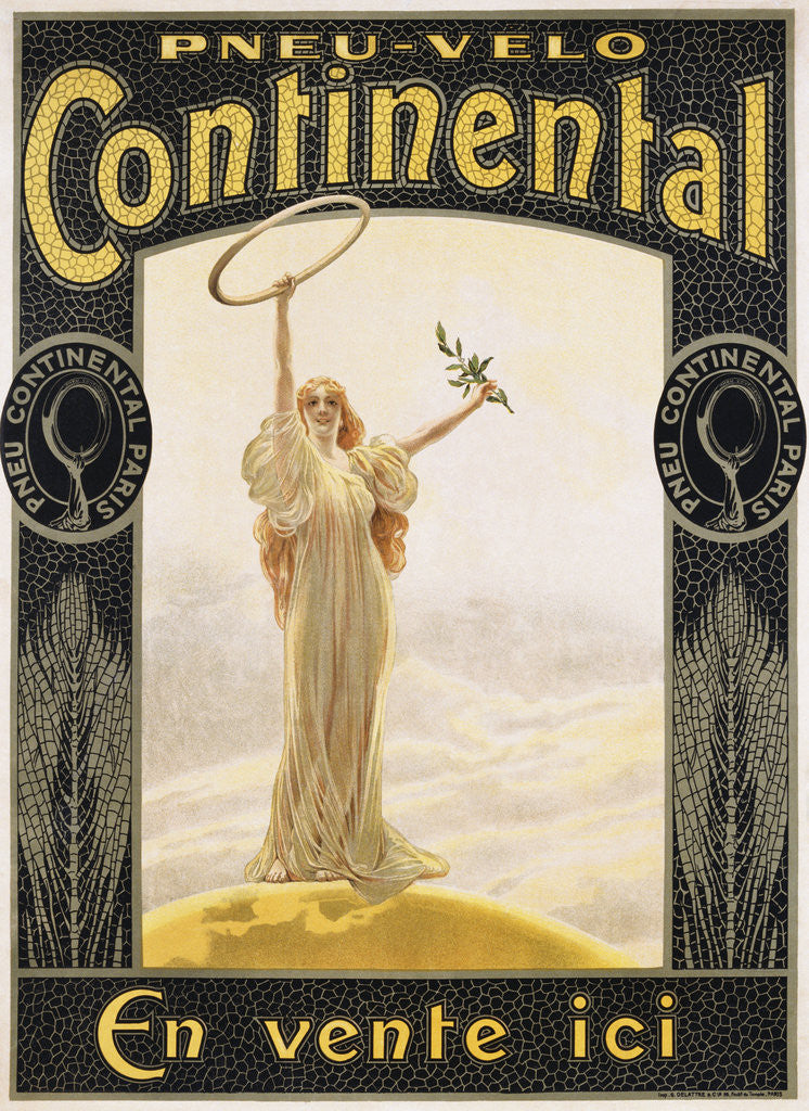 Pneu Velo Continental en Vente Ici Poster posters prints by Corbis