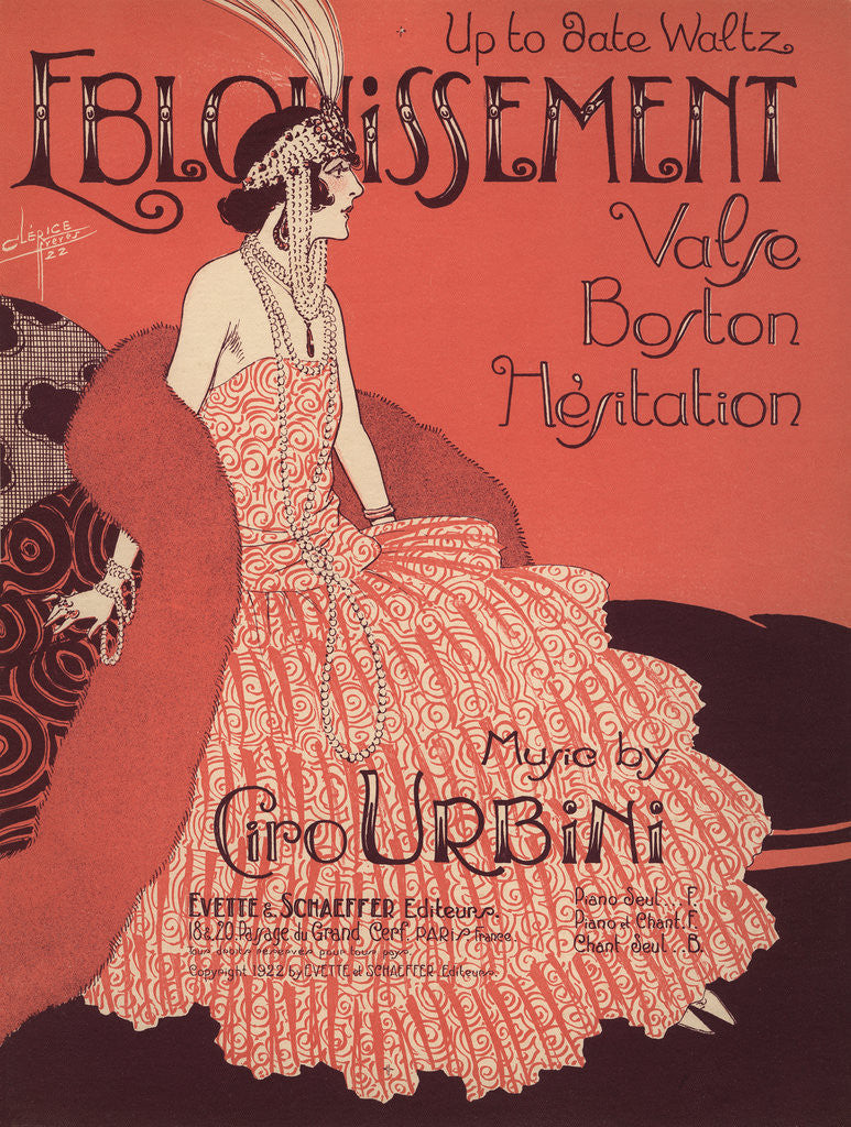 Detail of Eblouissement Illustration by Clerice Freres