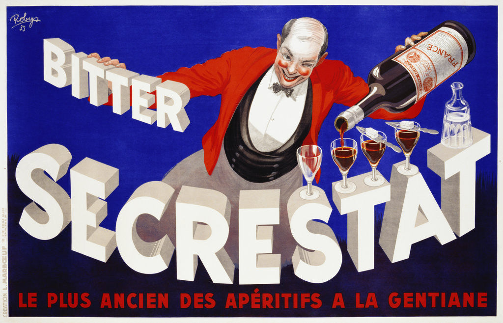 Detail of Bitter Secrestat Poster by Robys
